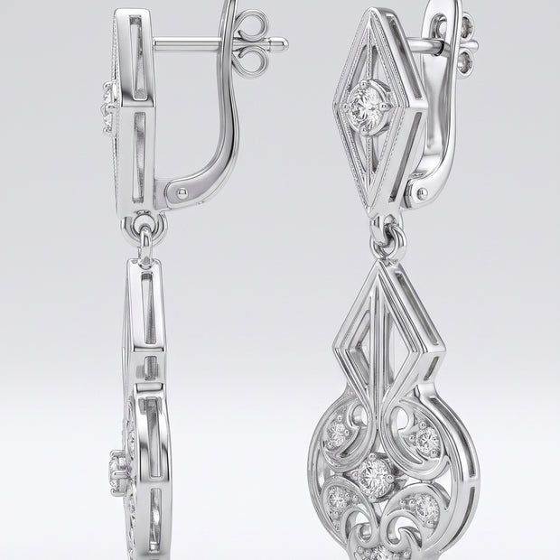 Pendientes Arabesco de Luz