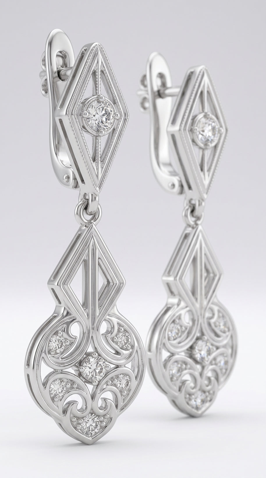 Pendientes Arabesco de Luz