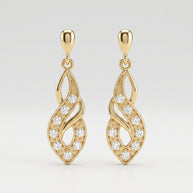 Pendientes Brisa de Ibiza - ORO 18K