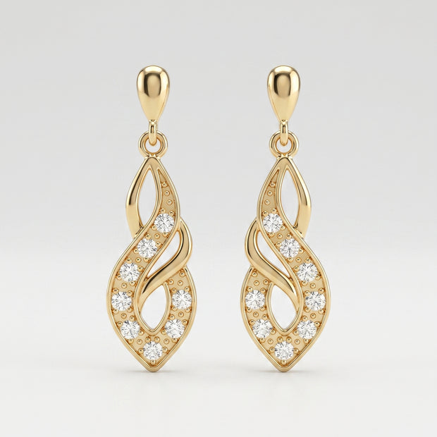 Pendientes Brisa de Ibiza - ORO 18K