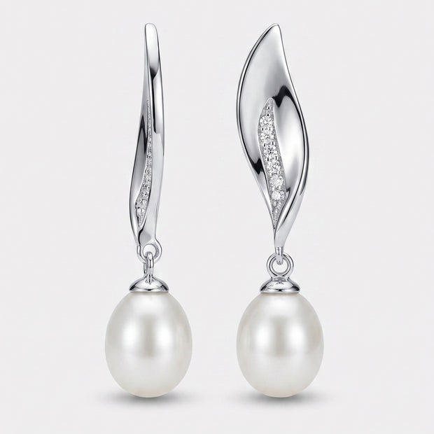 Pendientes Perla Marina
