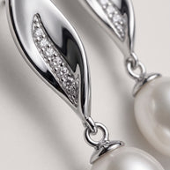 Pendientes Perla Marina
