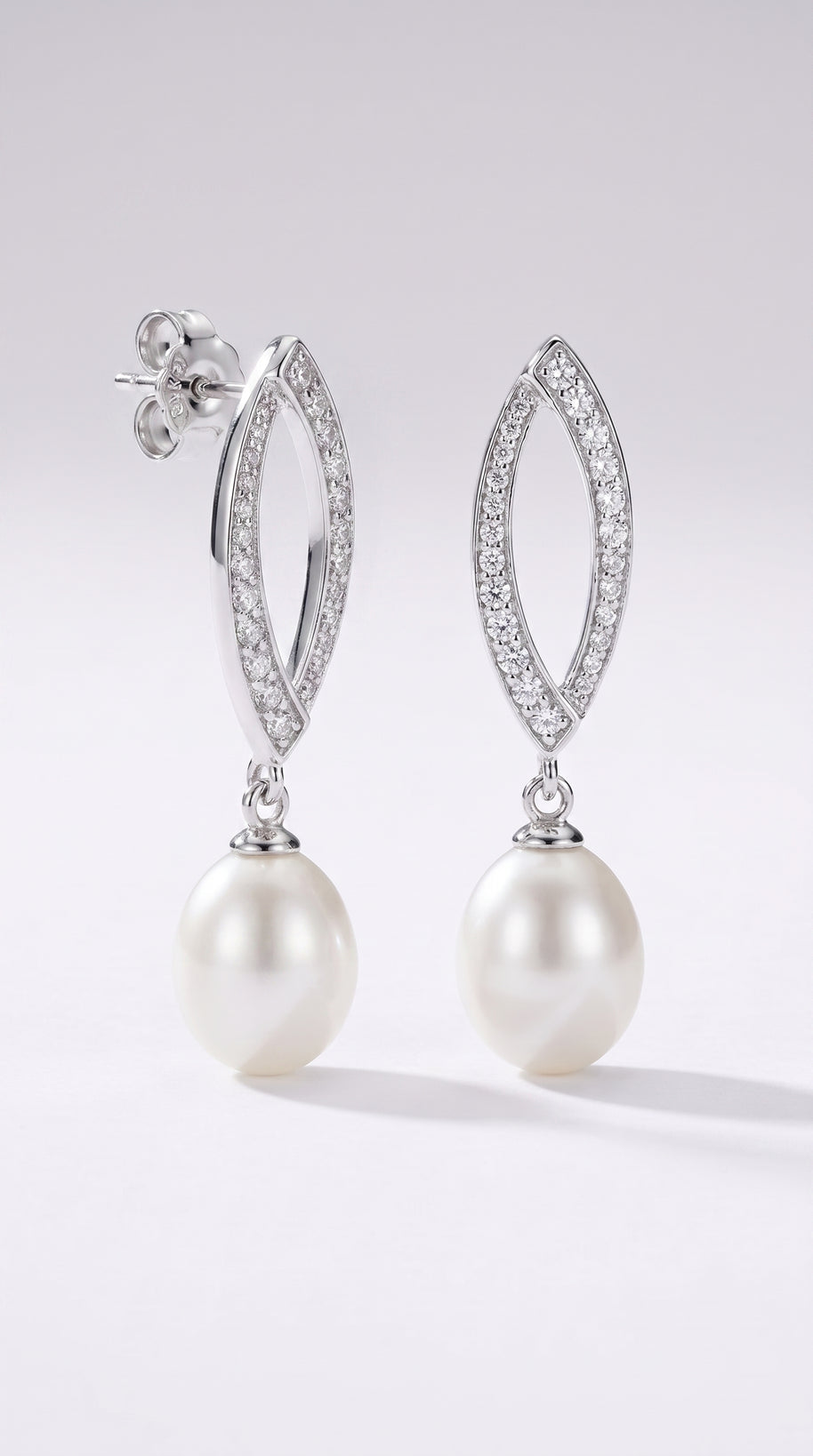 Pendientes Perla Nácar