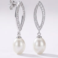 Pendientes Perla Nácar
