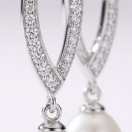 Pendientes Perla Nácar