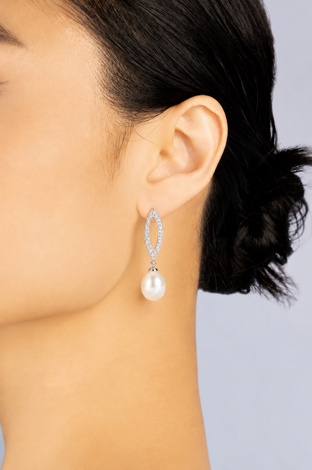 Pendientes Perla Nácar