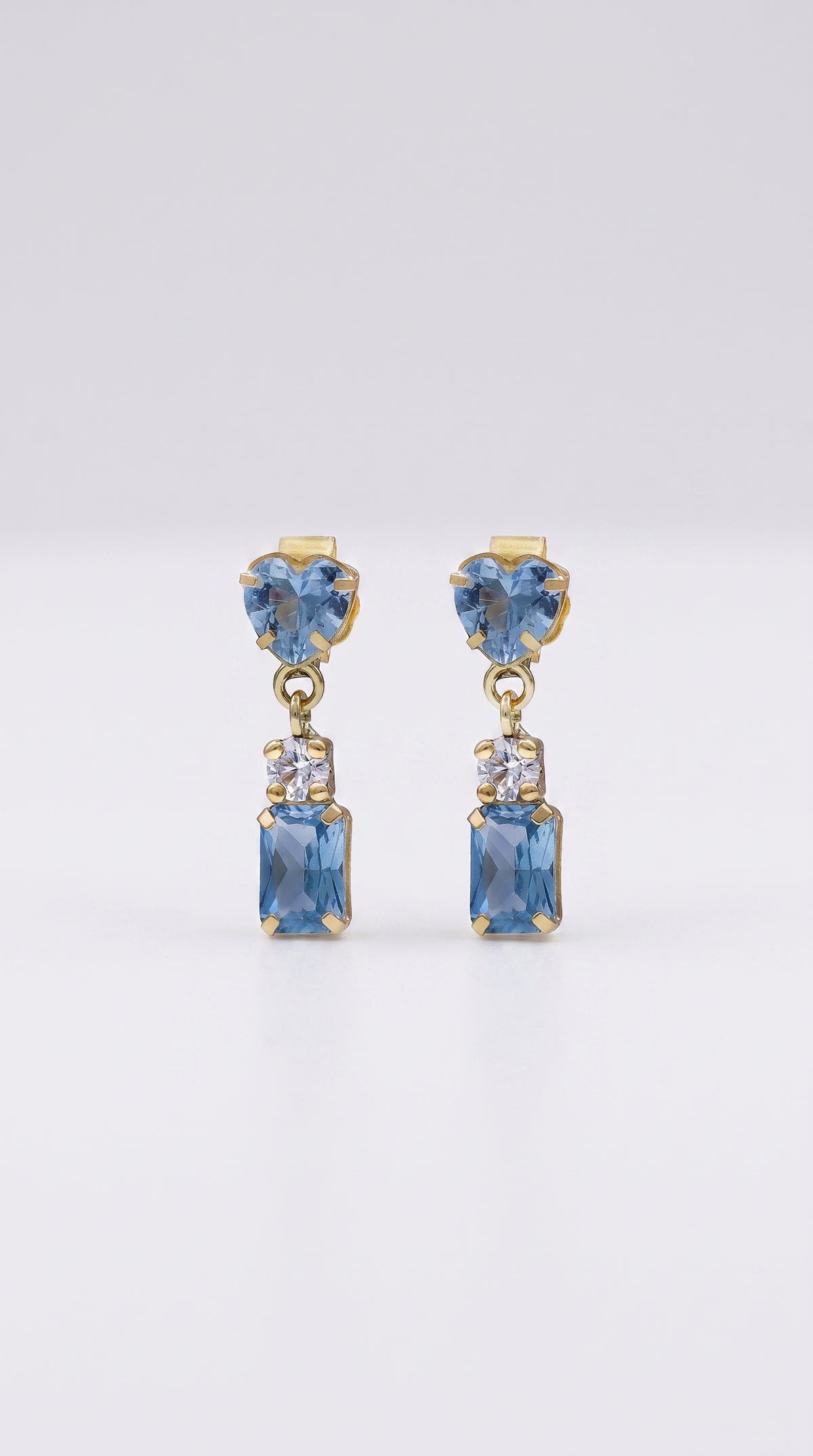 Pendientes Corazón de Agua