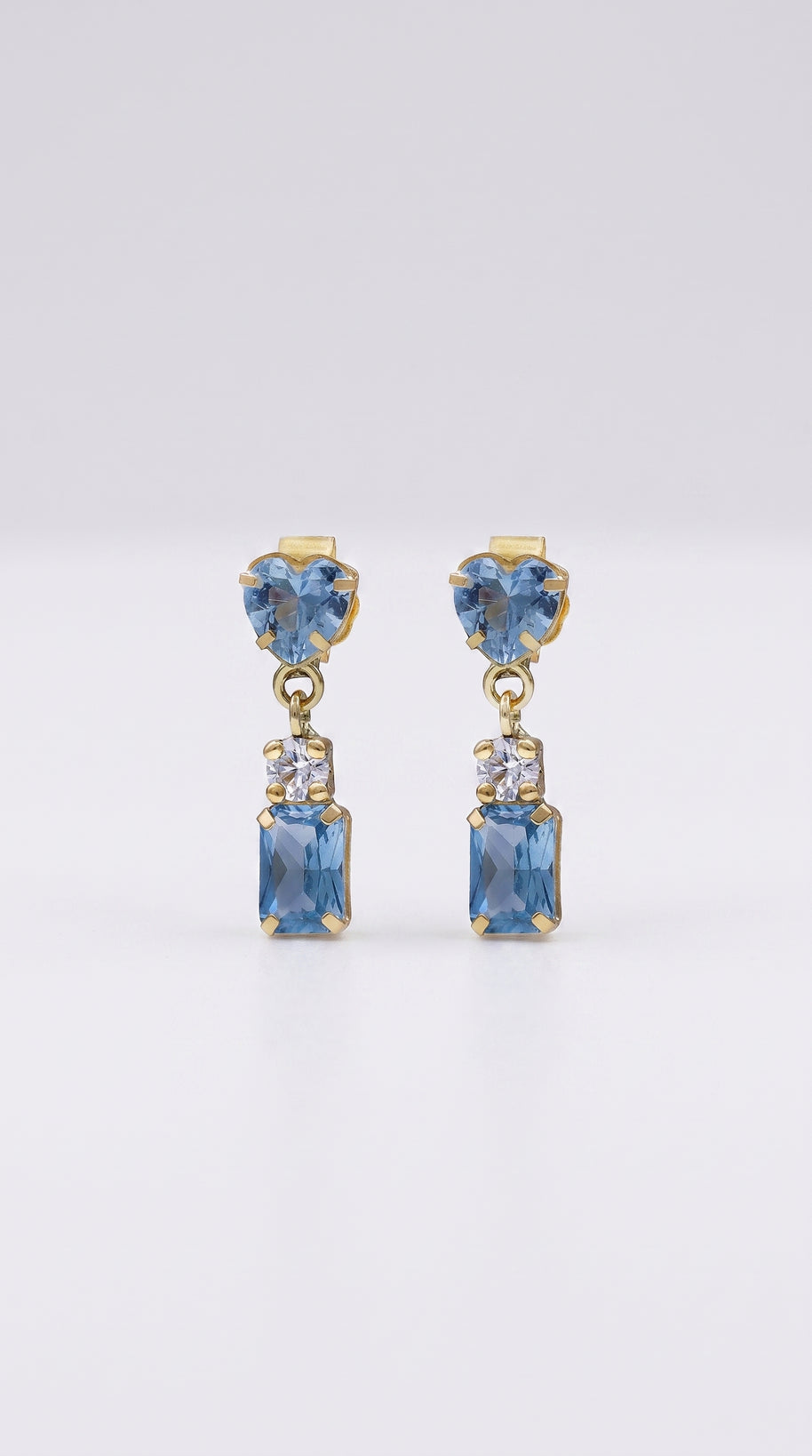 Pendientes Corazón de Agua