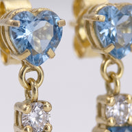 Pendientes Corazón de Agua