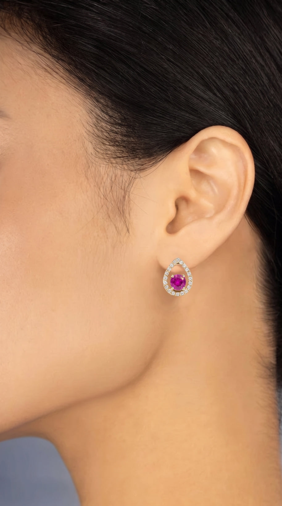 Pendientes Gota Carmesí