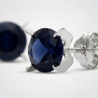 Pendientes Azul Profundo