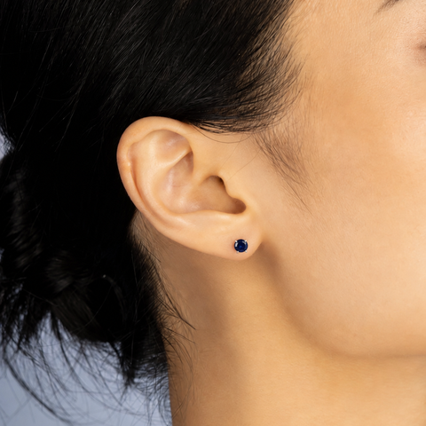 Pendientes Azul Profundo