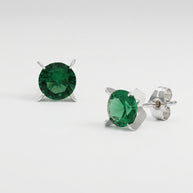 Pendientes Verde Esmeralda