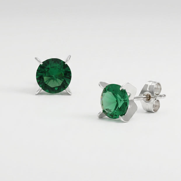 Pendientes Verde Esmeralda