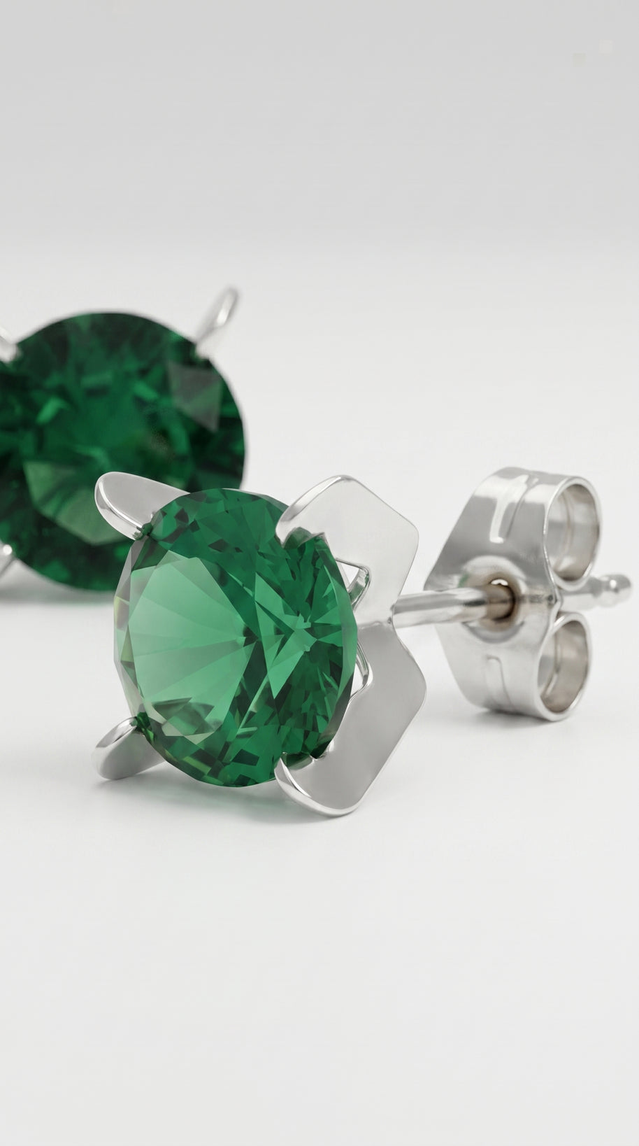 Pendientes Verde Esmeralda