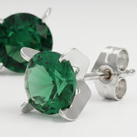Pendientes Verde Esmeralda
