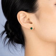 Pendientes Verde Esmeralda