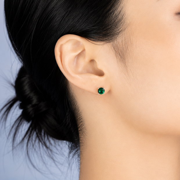 Pendientes Verde Esmeralda