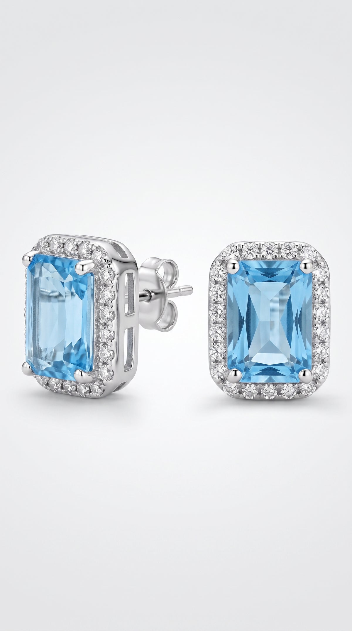 Pendientes Cala Azul