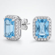 Pendientes Cala Azul