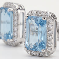 Pendientes Cala Azul