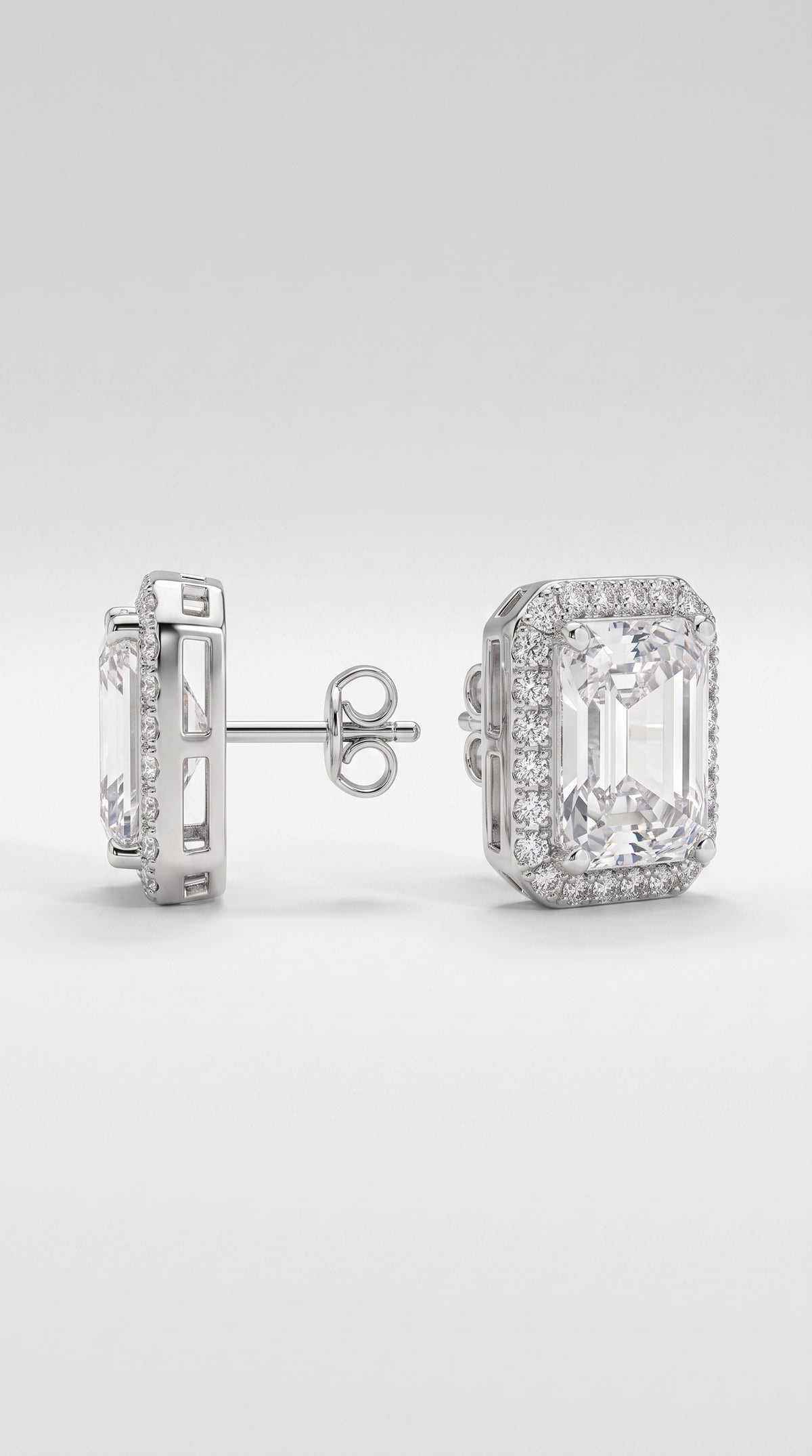 Pendientes Espuma Blanca