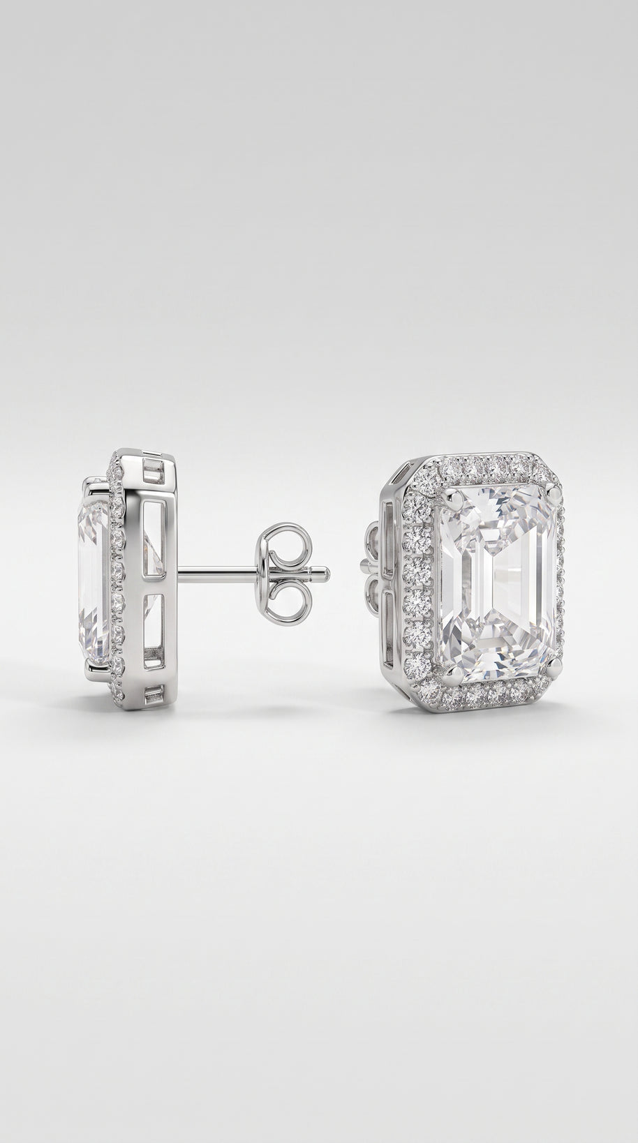 Pendientes Espuma Blanca