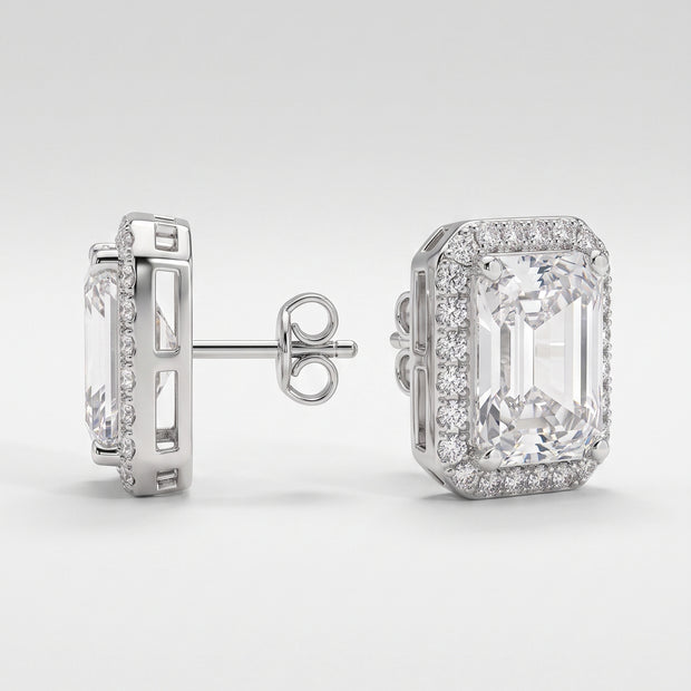 Pendientes Espuma Blanca