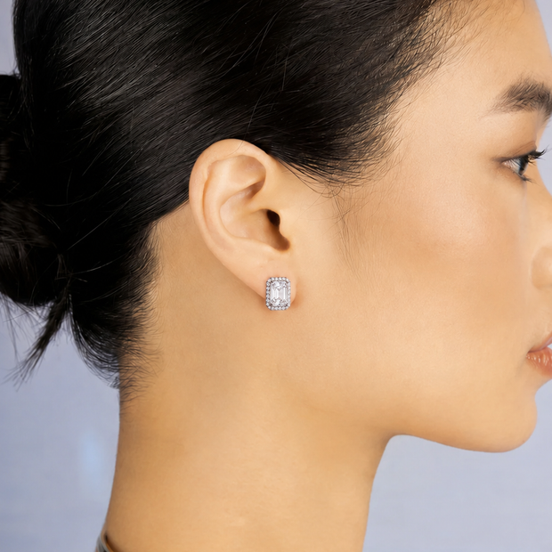 Pendientes Espuma Blanca