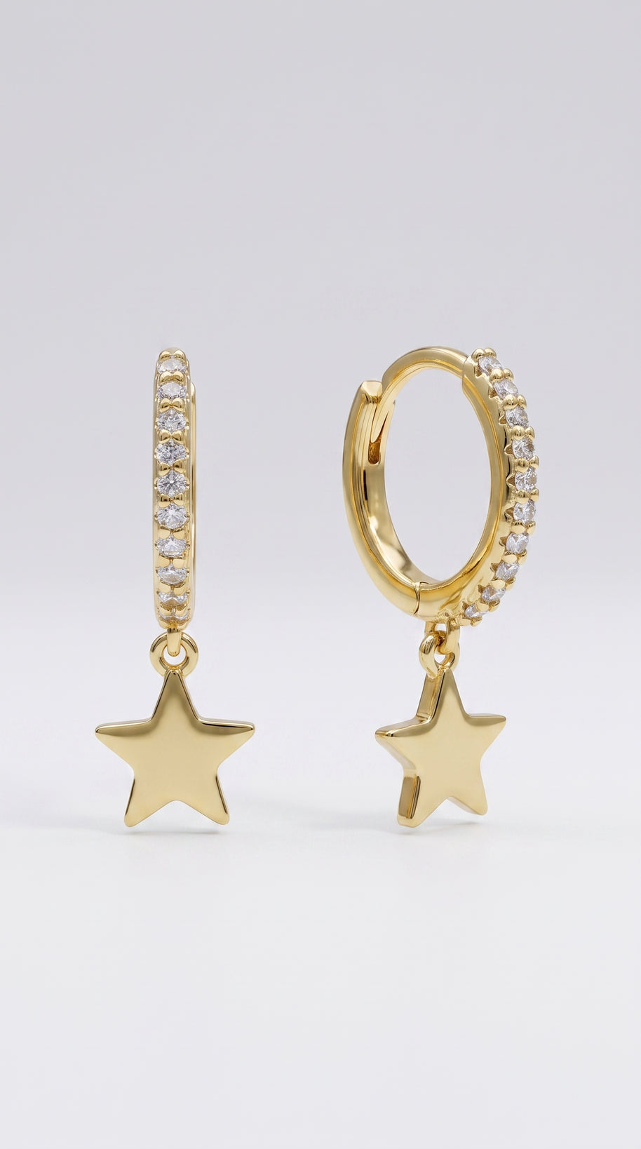 Pendientes Estrella Dorada