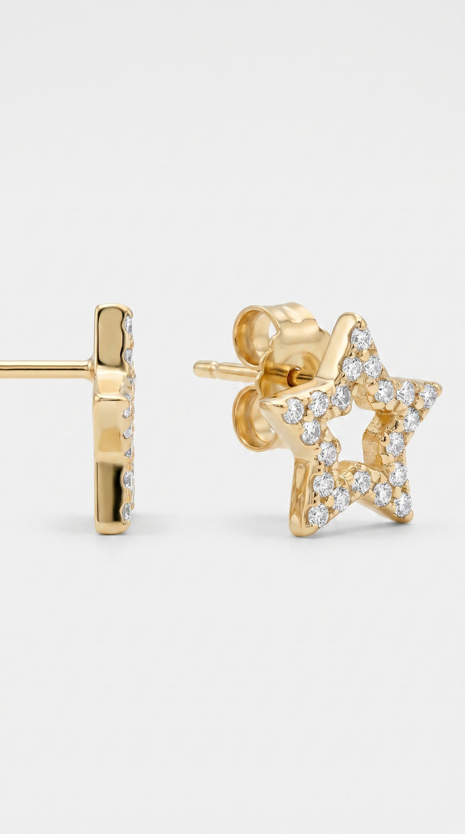 Pendientes Estrella Calada
