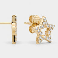 Pendientes Estrella Calada