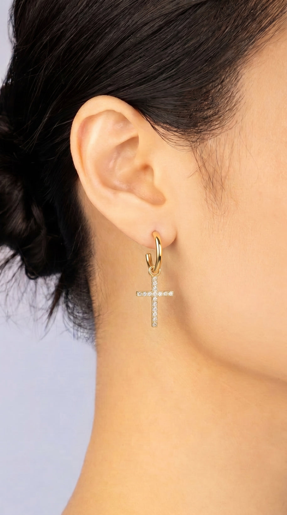 Pendientes Cruz