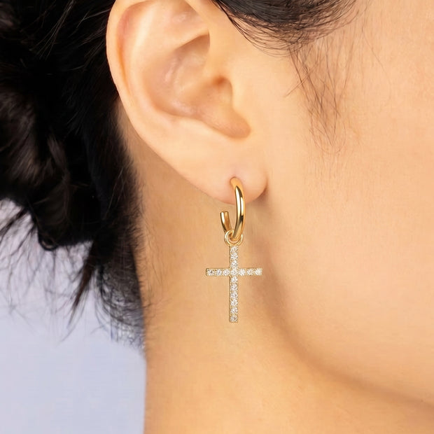 Pendientes Cruz