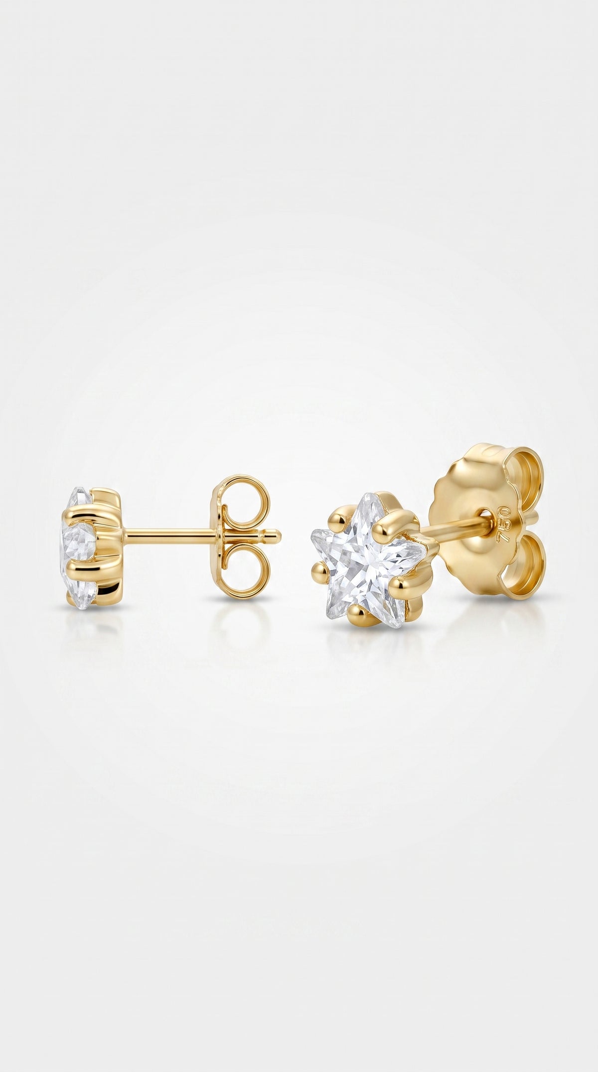 Pendientes Estrella Cristalina