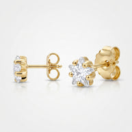 Pendientes Estrella Cristalina