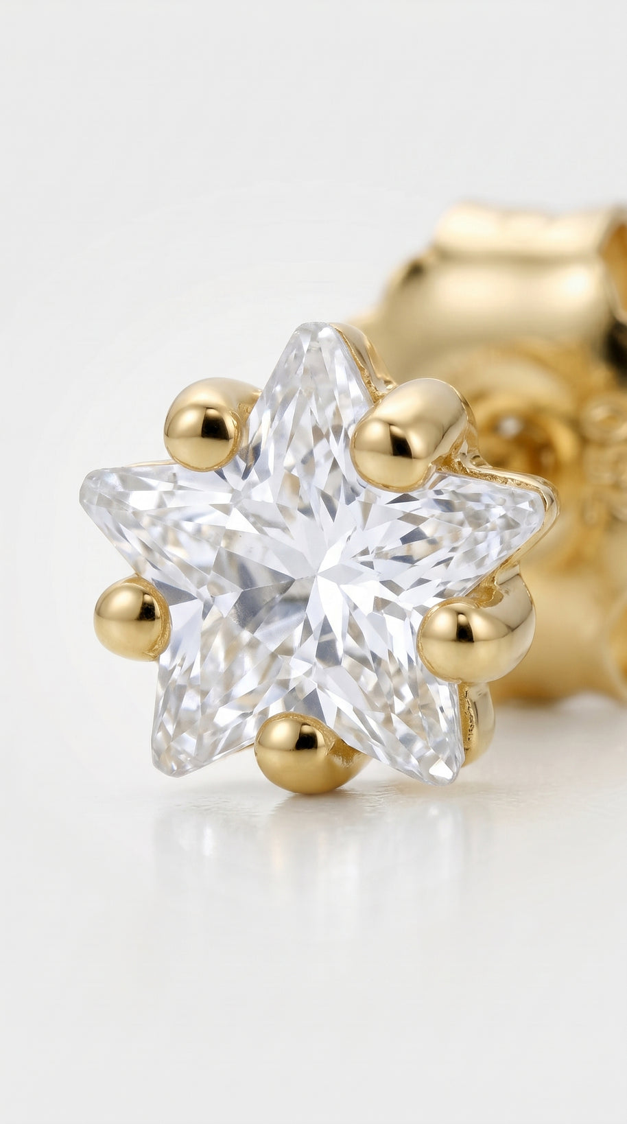 Pendientes Estrella Cristalina