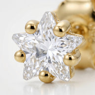 Pendientes Estrella Cristalina