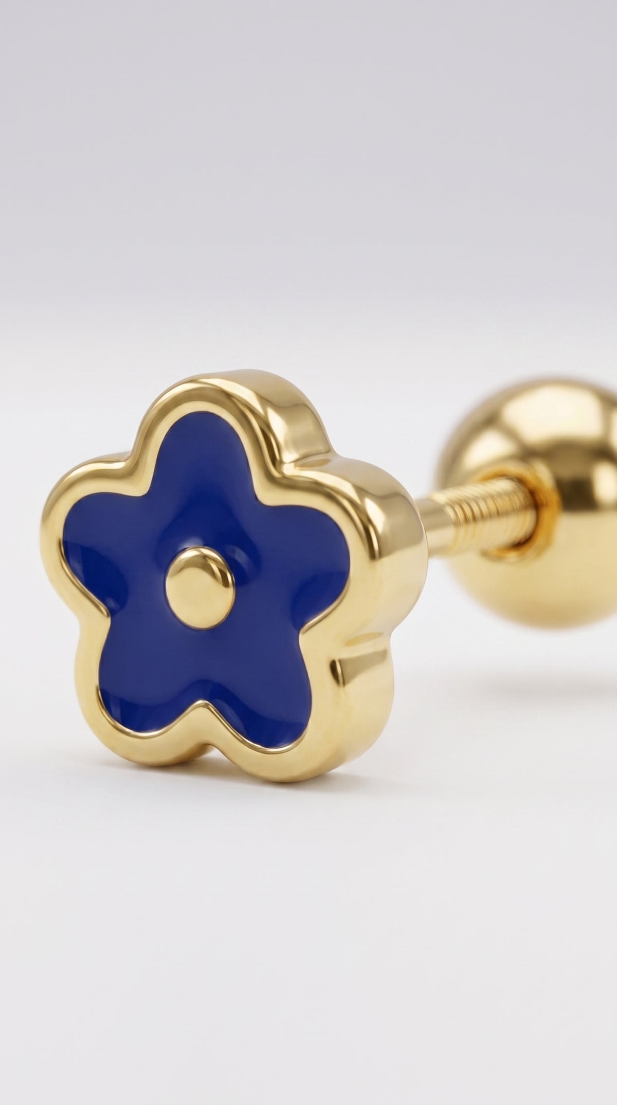 Pendientes Flor Gaudí Azul