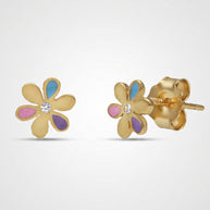 Pendientes Flor Gaudí Multicolor