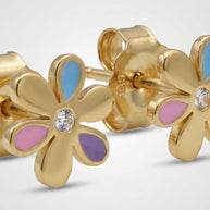 Pendientes Flor Gaudí Multicolor