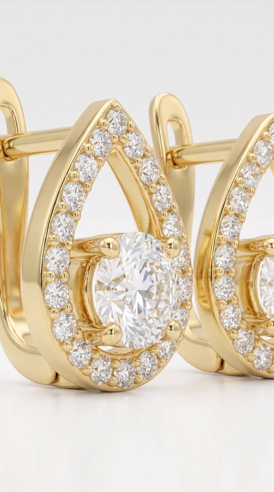 Pendientes Gota de Levante - ORO 18K