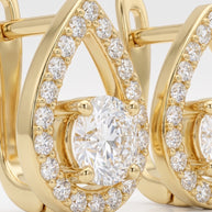 Pendientes Gota de Levante - ORO 18K