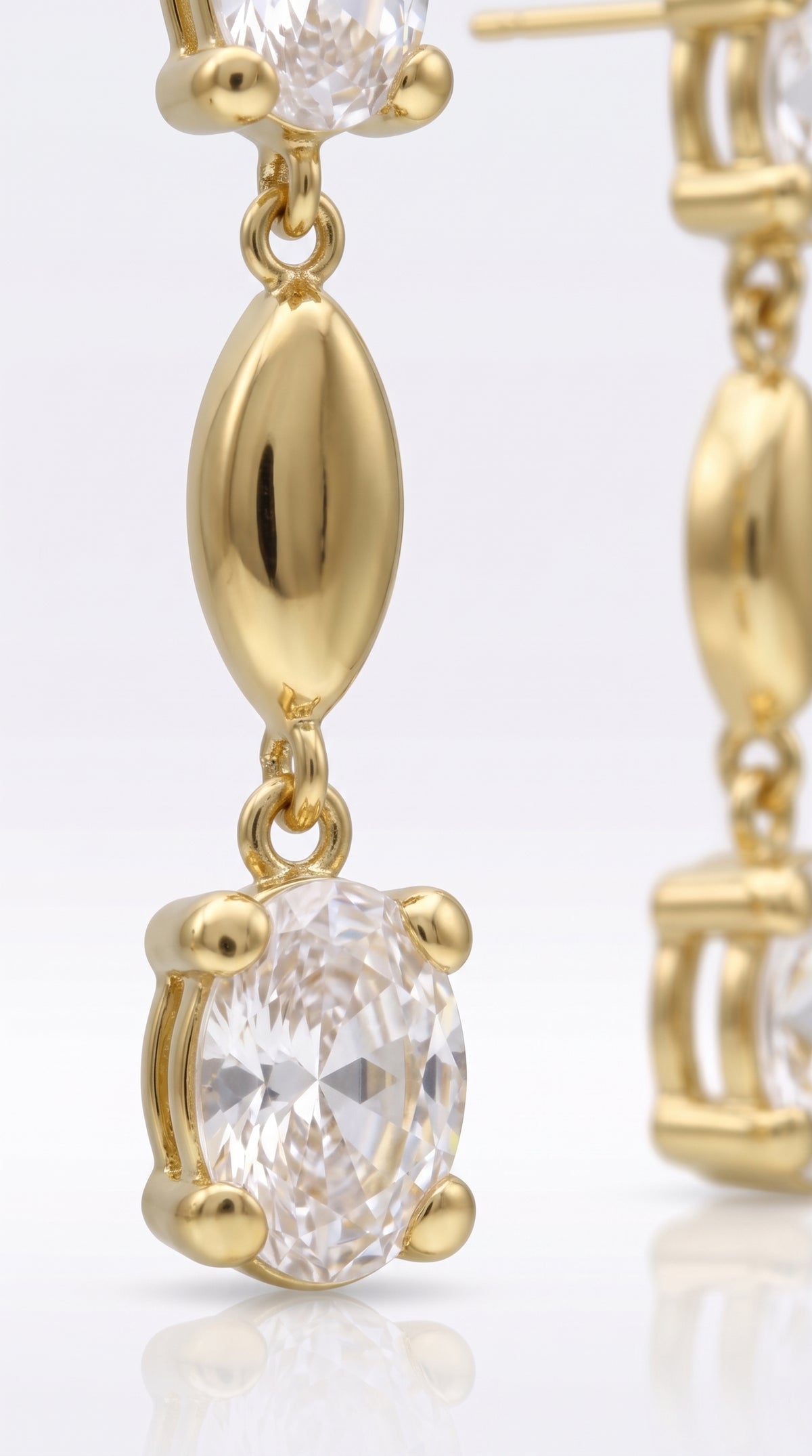 Pendientes Reflejos de Levante - ORO 18K