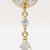 Pendientes Gota de Alborán - ORO 18K