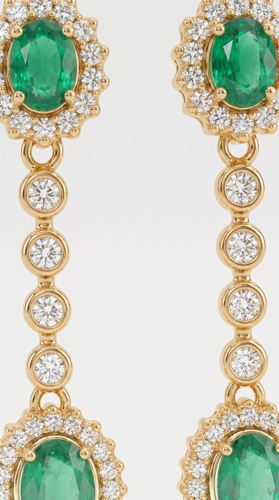 Pendientes Esmeralda de Alborán