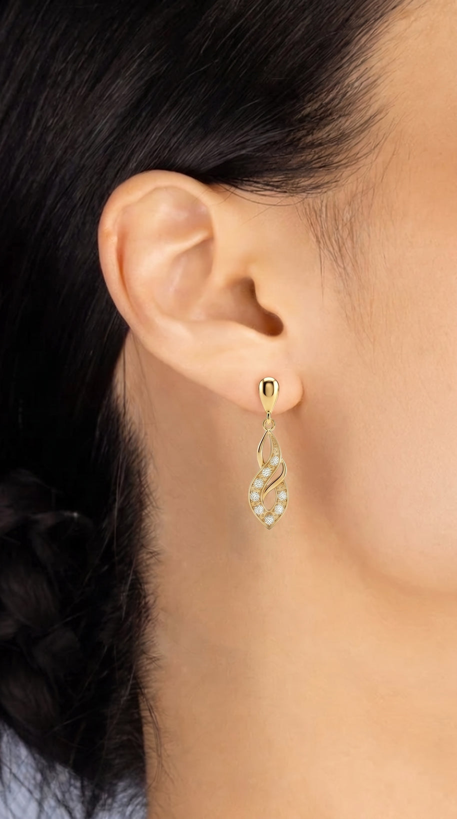 Pendientes Brisa de Ibiza - ORO 18K