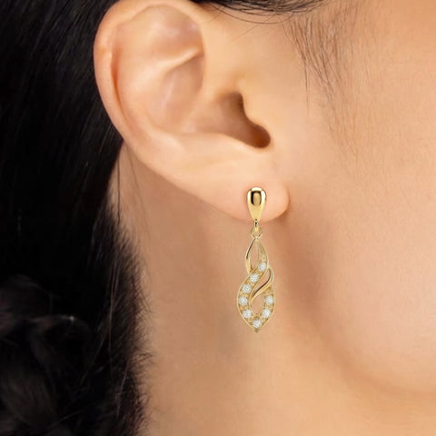 Pendientes Brisa de Ibiza - ORO 18K