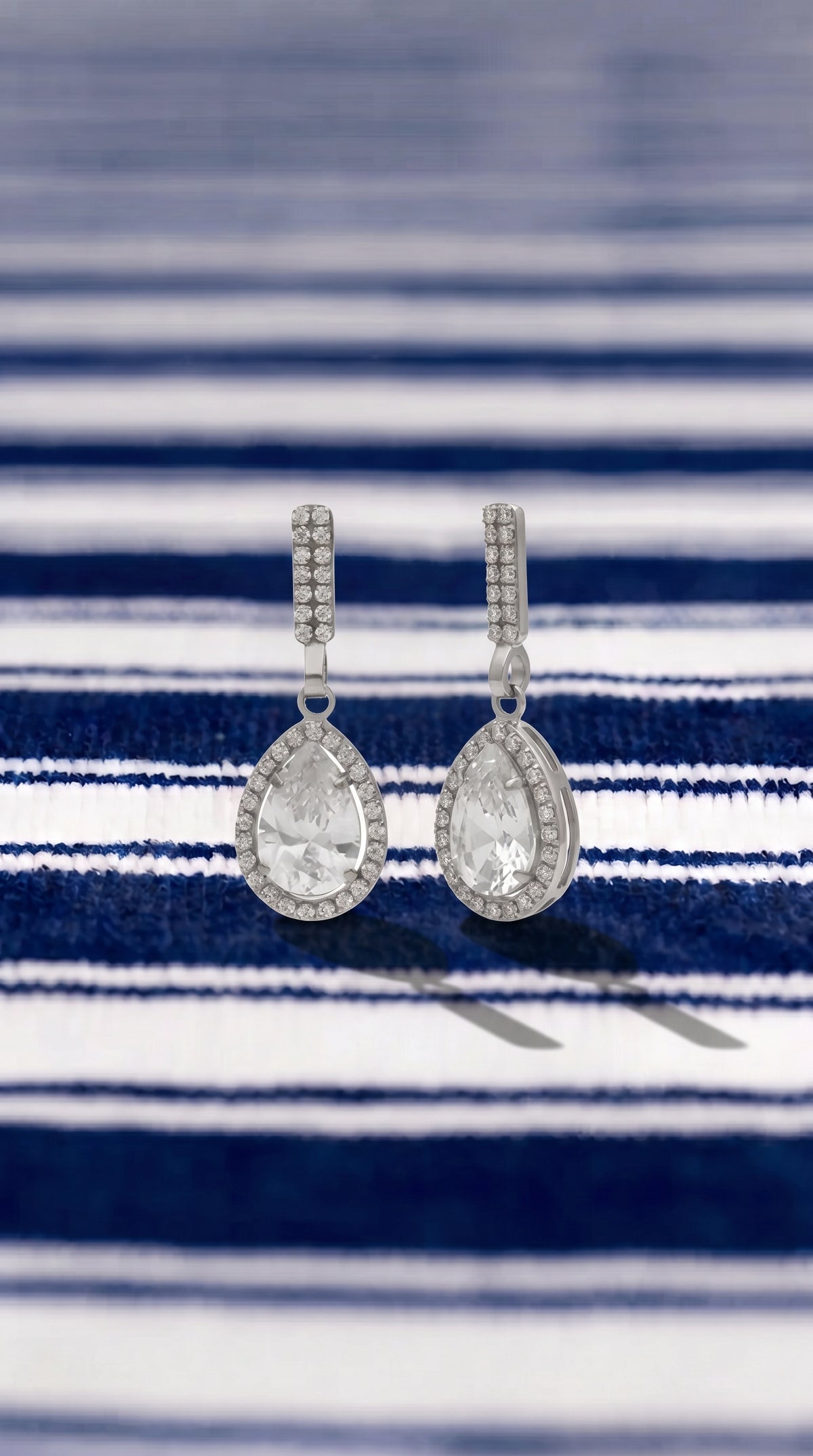 Pendientes Lágrima de Cristal