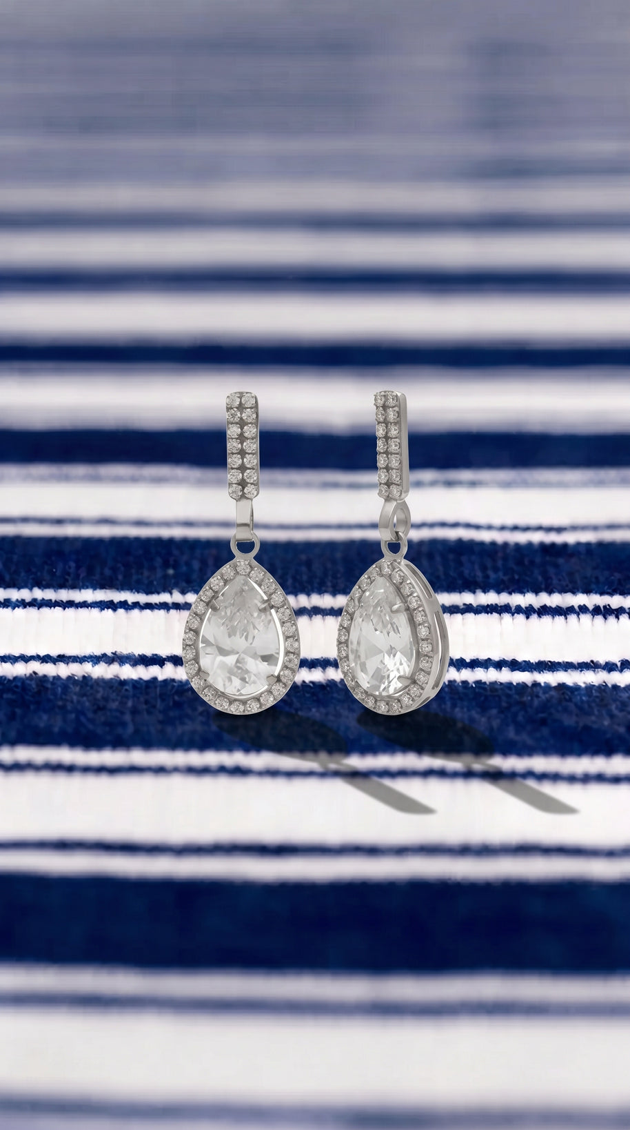 Pendientes Lágrima de Cristal